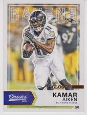 2016 Classics Football Glossy #22 Kamar Aiken (Ravens)