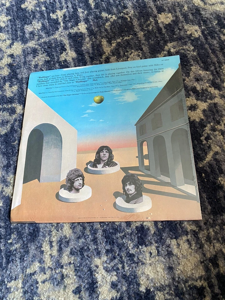 Badfinger MAGIC CHRISTIAN MUSIC 1970 Apple OG Sealed LP Foto 2 de 2