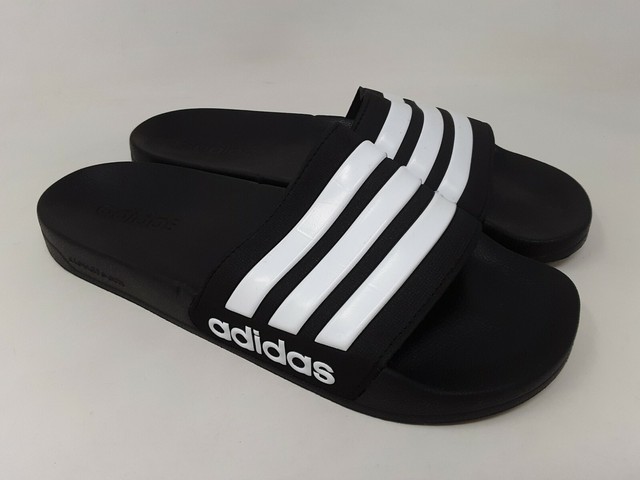 adidas aqualette cf navy blue slippers