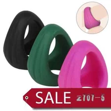 Triangle Rings Male Chasity Cage Binding Ball Stretcher Delayed Exercise Toys