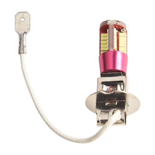 2x H3 3014 57-smd 3014 Led Car Fog Light Lamp Bulb 6000k Bright White Dc12-24v - Picture 7 of 12