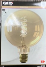 Calex Holland, Decorative LED, G125, Globe Bulb, 3.8 Watt, In Extra Warm White