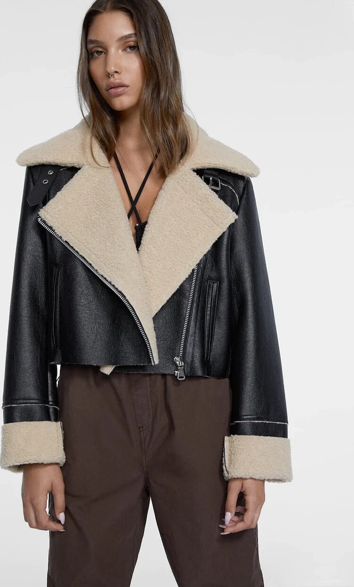 double faced jacket stradivarius