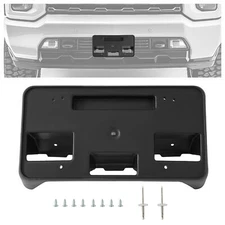 Front License Plate Tag Holder Bracket Fit 20-23 Chevy Silverado 2500 HD 3500 HD