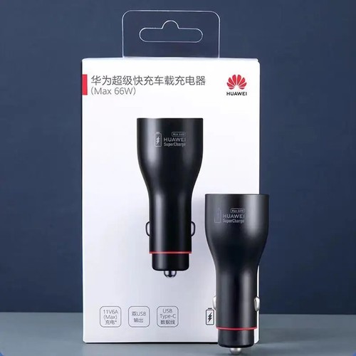 HUAWEI Super Charge Car Charger Max 66W Dual USB Port With 6A Type-c Cable - Picture 11 of 11