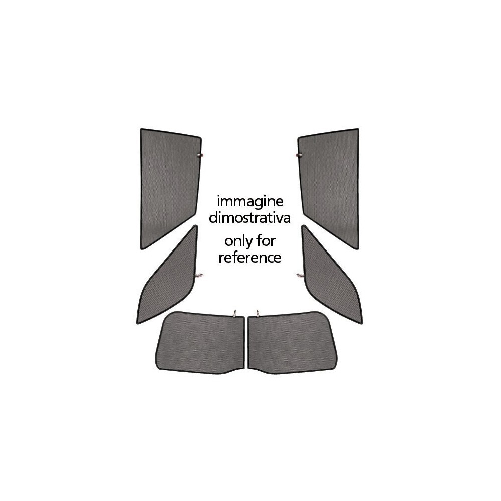 Kit tendine privacy per Peugeot Partner Rifter 2018 in poi con portellone