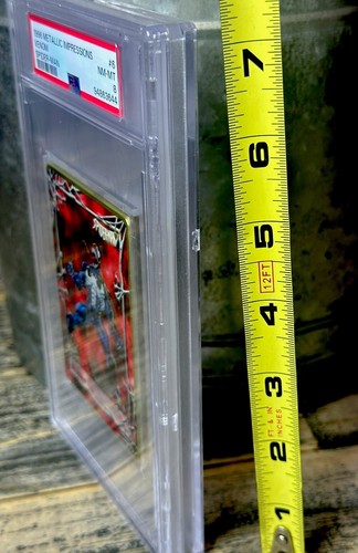 VENOM PSA GRADED POP 2 🔥 1996 Marvel Metallic Impressions SPIDER-MAN THICK SLAB - Picture 8 of 12