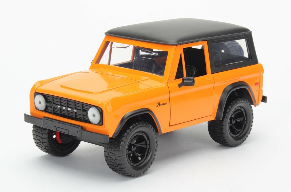 ミニカー Jada Toys 1973 Ford Bronco Just Trucks JADA TOYS JUST TRUCKS 1973 FORD BRONCO RED / WHITE 1:24 NIB