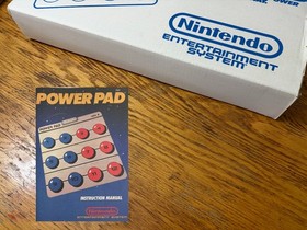 Power Pad complete in box nintendo nes controller mat