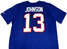 Rare! Stevie Johnson #13 Buffalo Bills Football Jersey T-Shirt New! NWT XXL 2X