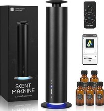 Waterless Scent Diffuser Starter Kit with 5 Oils Smart App Cold Air