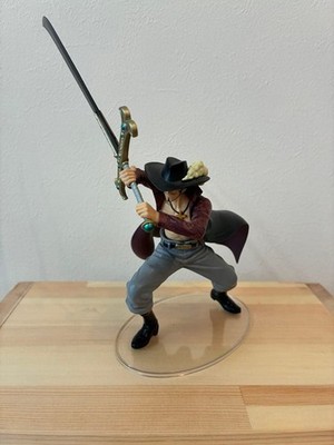 One Piece Mihawk Figur Battle Stance Black Sword Yoru Anime Sammlerstück