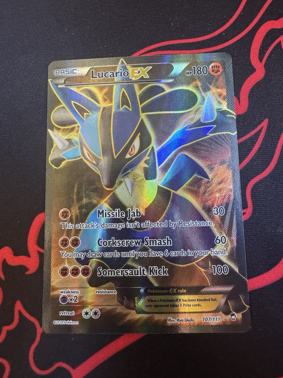 Lucario ex 2014 XY: Furious Fists #107/111 Holo (Full Art) Price