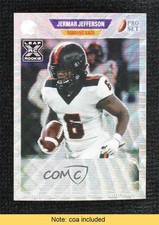 2021 Leaf Pro Set Metal 1989 Auto 1/1 Jermar Jefferson #PA-JJ2 4z8