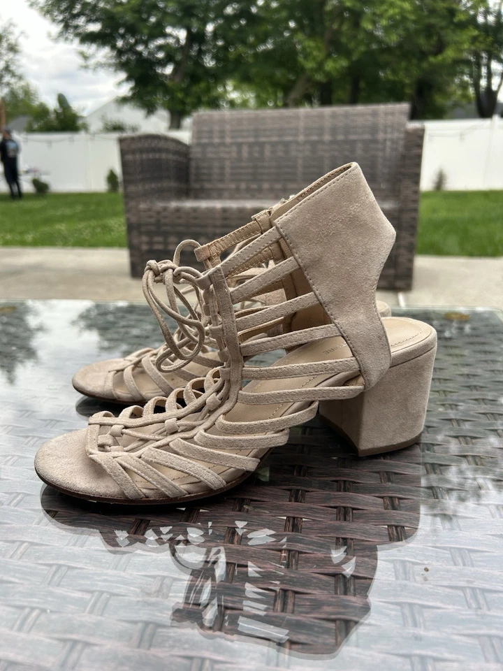 Sandalia de vestir gladiador de tacón para mujer Pour La Victoire Foto 4 de 4