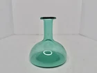 HTF Vintage MCM Blenko Glass 57-A Mini Vase In Sea Green 4.25” Stunning