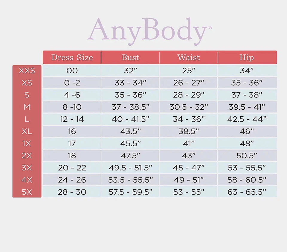 AnyBody Intimates 提花面板打底裤 M 码黑色 A592970 — 第 2/3 张图片