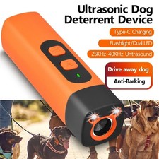 2026 Portable Ultrasonic Dog Repeller Stop Barking Anti Bark Device Rechargeable