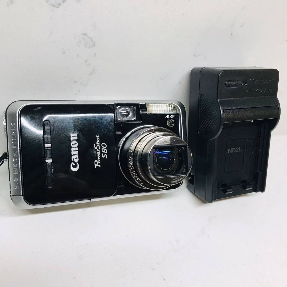 Canon PowerShot S80 Digital Cameras 8-9.9 MP Maximum Resolution