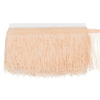 "Kettenfransenbesatz, 5 Yards 4\" Polyester, Diy Dekoration, Fleischfarbe"