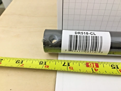 Minka-Aire 18 Inch Ceiling Fan Downrod, 1" OD, - Coal - DR518-CL - Picture 2 of 4