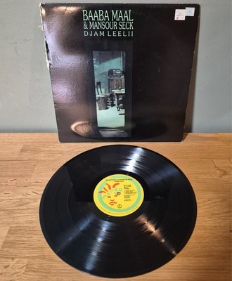 Baaba Maal & Mansour Seck Djam Leelii 1989 Island Records Senegal Afro Beat LP
