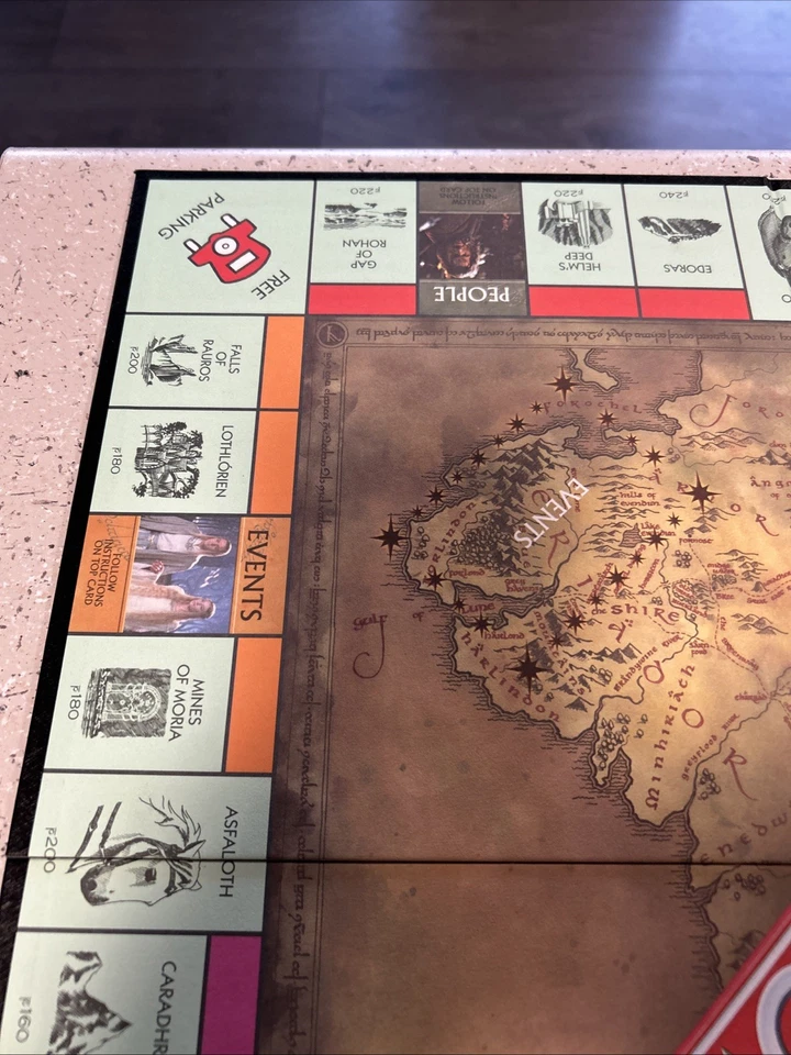 Monopoly Lord Of The Rings Trilogy & Pirates Of The Caribbean Both Complete  - Image 4 of 4