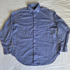 VTG Polo Ralph Lauren Dress Shirt Men  s 16.5 34/35 Philip Long Sleeve Button Up