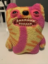 Fuggler Funny Ugly Monster Laboratory Misfits Tye Dye Snuggler Plush doll Teeth