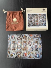 Wentworth Wooden Jigsaw Puzzle Sistine Chapel Ceiling 250 Pieces Complete