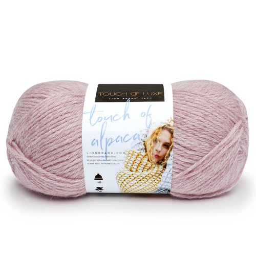 Blush Touch of Alpaca Yarn 3.5 oz 207 yd Hypoallergenic Medium Weight Yarn - Picture 1 of 4