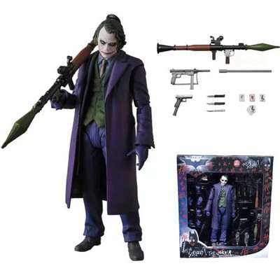 6'' Batman Dark Knight Heath Ledger Joker Action Figure PVC Modell Geschenk