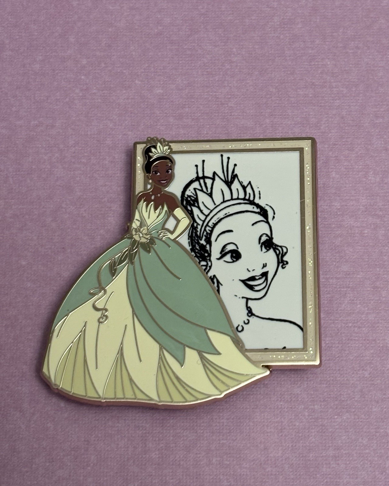 PALM Disney Princess Royal Illustrations Princess And The Frog Tiana Pin LE 750