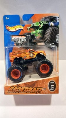 Hot Wheels Monster Jam BACKDRAFT Dodge Ram Firetruck Monster Truck Diecast - #31