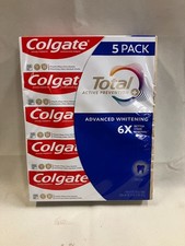 Colgate Total Advanced Whitening Toothpaste, 6.4 oz, 5-Pack 0.94 per gallon