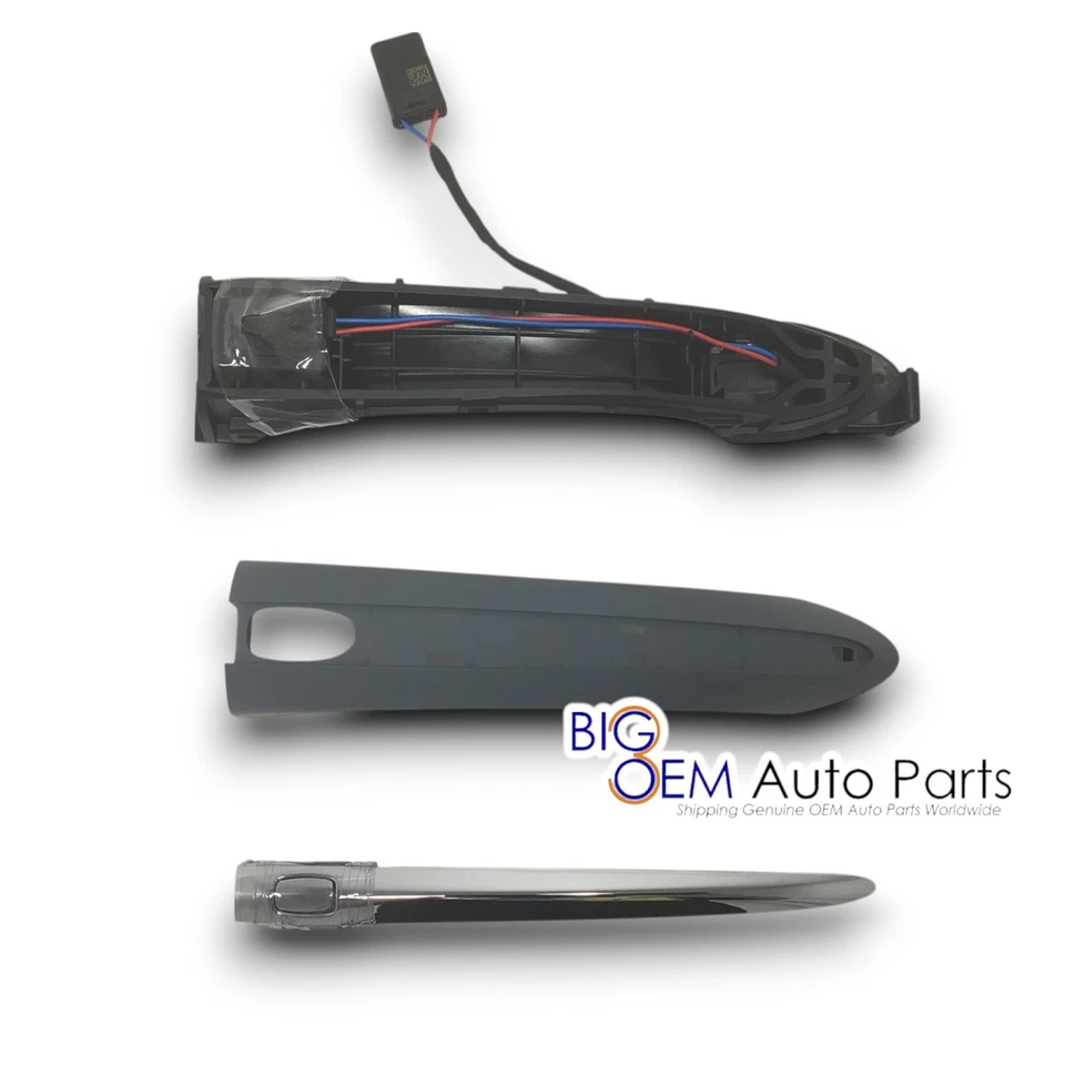 Buick Chevrolet Pasajero Puerta Trasera Cromada Manija Cubierta Nuevo OEM 13548095 Foto 3 de 4