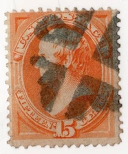 Scott #152 Daniel Webster Single Stamp - Used VF