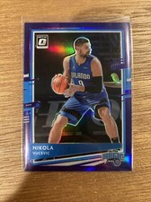 Nikola Vucevic 2020-21 Donruss Optic Purple Prizm #130 Orlando Magic
