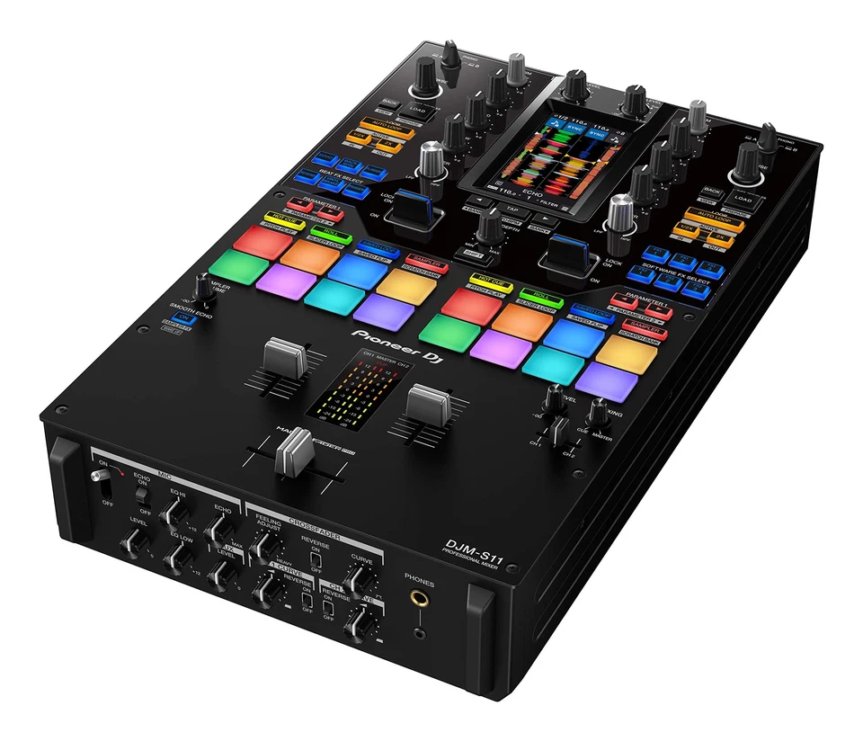 Pioneer DJ DJM-S11 Professional 2-Channel Battle Mixer Analog DJMS11 Serato - Image 2 of 4