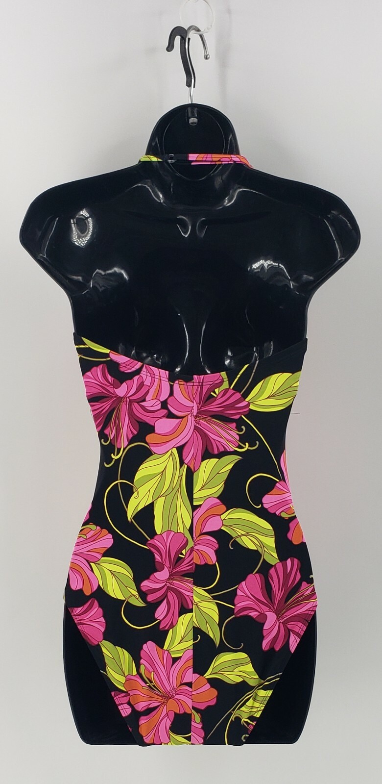 Speigel Womens One Piece Floral Halter Swimsuit Size 6 