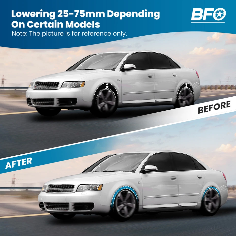 Kit de suspensión Coilovers para BMW E46 Serie 3 320i 323i 325i 328i 330i 1998-2005 Foto 4 de 4