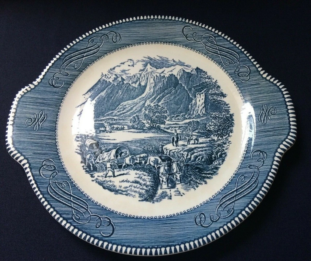 Currier and ives platter deals