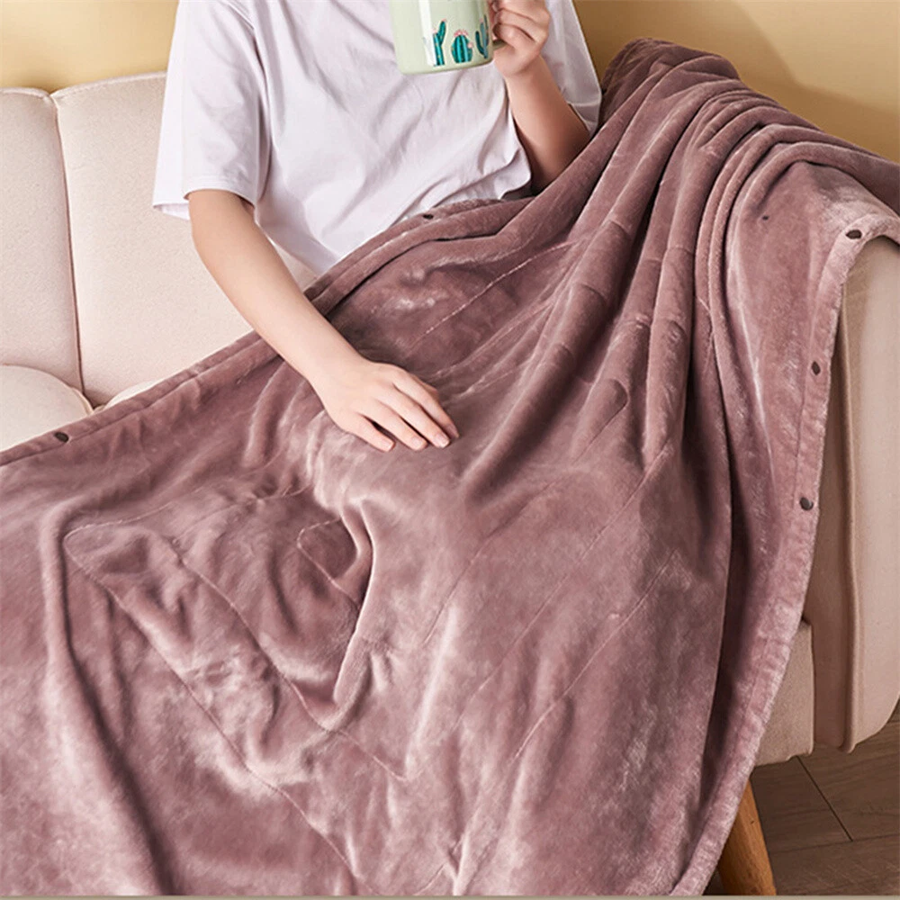 5V Electric Blankets Washable Portable Warm Heating Blanket USB Charging |  eBay