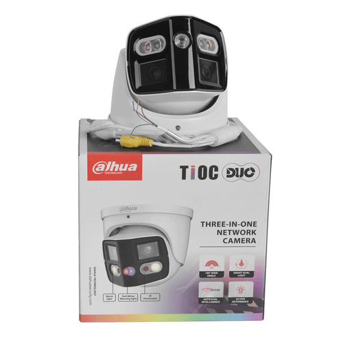 Dahua TIOC 8MP Smart light 2-Way Talk IP Camera Active Deterrence /Panoramic Lot - Picture 14 of 27