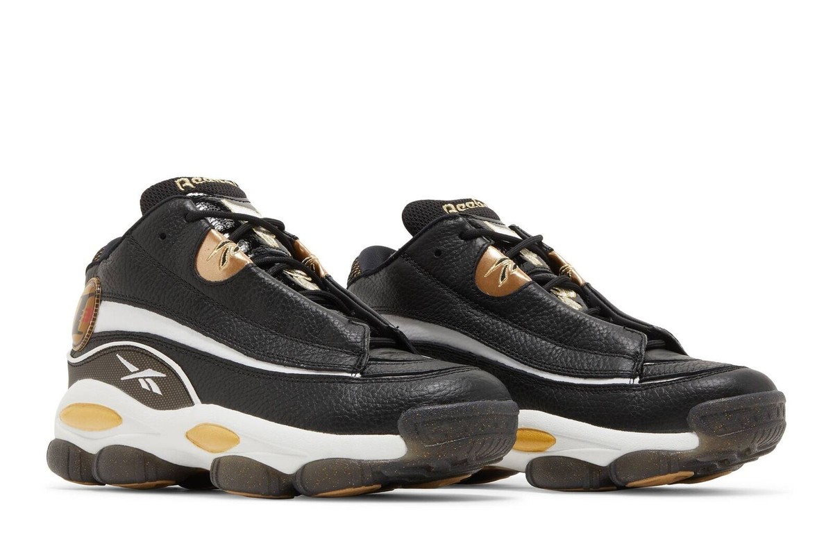 THE ANSWER A.アイバーソンのセット Size 11 - Reebok The Answer DMX 2022 Black White Gold for