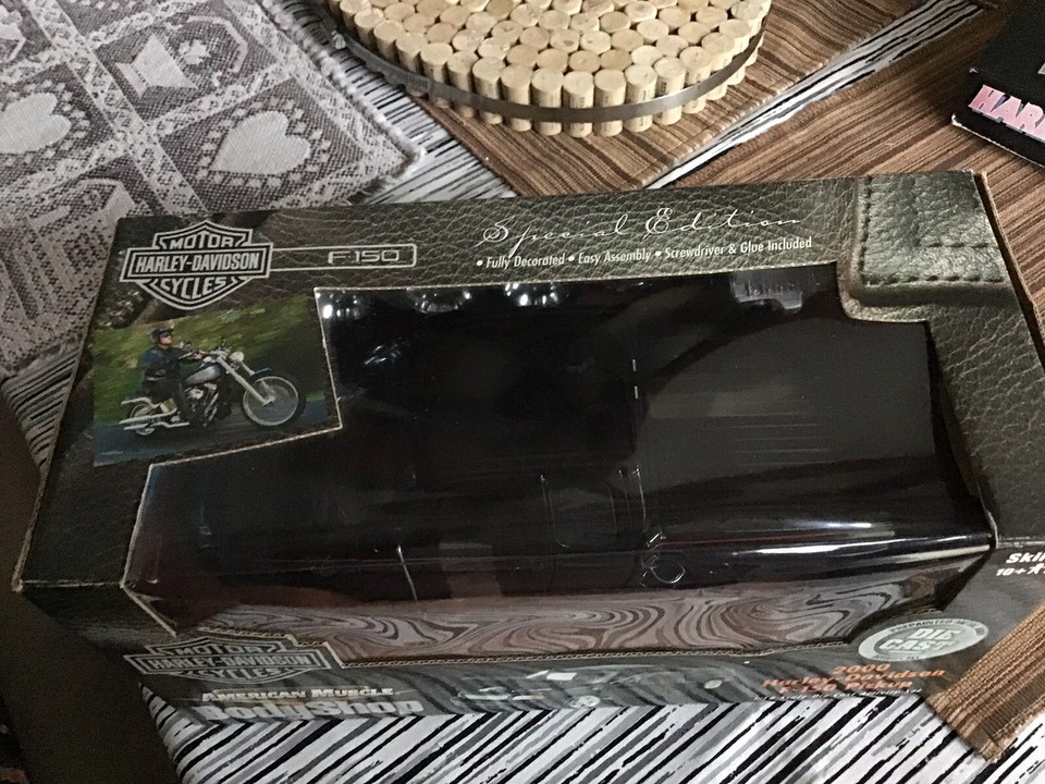 2001 American Muscle Ertl Body Shop Harley Davidson F150 Pick Up eBay