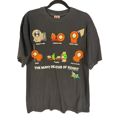 South Park Kenny ヴィンテージ Vintage South Park Shirt Many Deaths of Kenny 1990s | eBay