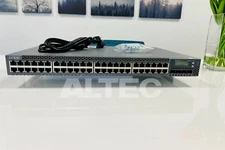 Juniper EX3300 48P EX3300-48P 48 Port PoE+ Gigabit Switch Excellent Condition!
