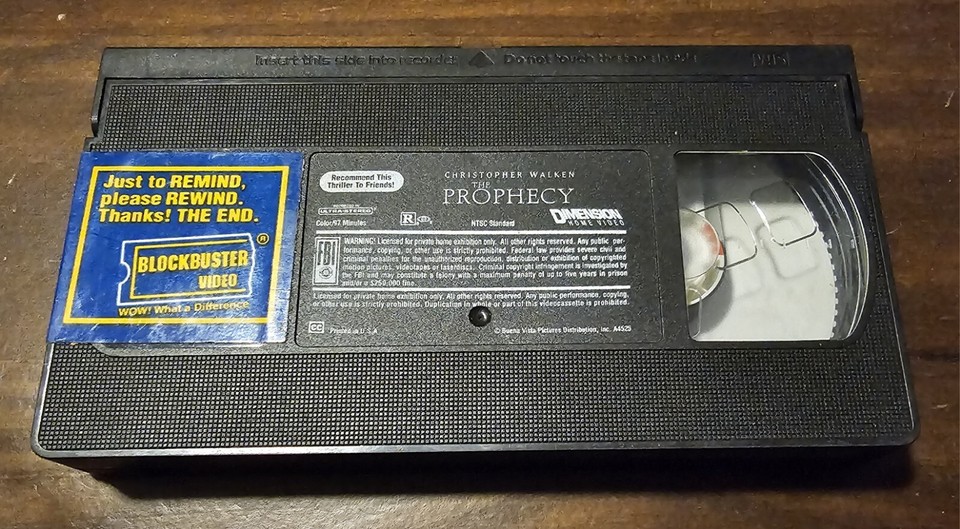 Blockbuster Rental Horror Movies VHS Lot 9 Films Rose Red Leprechaun