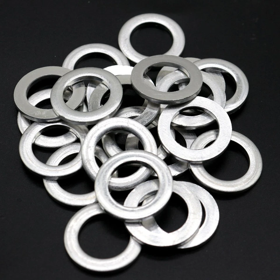 20X Engine Oil Drain Plug Crush Washer Gasket For Honda Accord Civic 9410914000 - Image 2 of 2